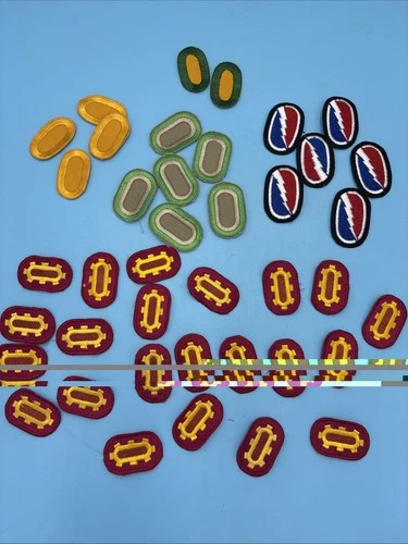 Military Patches, WW2, Insignia, Pins, Named Medals, Campaign L650 #1