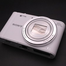 Sony Cyber-shot DSC-WX350 White 18.2MP Digital Camera 20x Zoom EXCELLENT 788