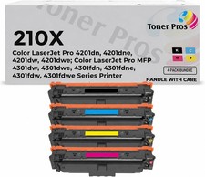 210X Toner Cartridge for HP Color LaserJet Pro MFP 4301fdw/4301fdn/4201dw/4201dn