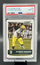 2016 Score #398 DEFOREST BUCKNER Rookie RC PSA 10 GEM MINT Pop 1