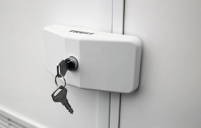 Thule Türverriegelung Door Lock Single, Farbe: Weiß