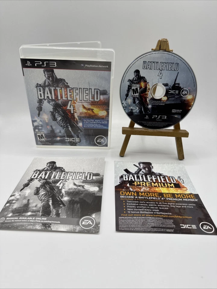 Battlefield 3 & 4 Lot of 2 Sony PlayStation 3 PS3 FPS Shooter Games CIB Tested - Image 4 of 4