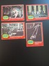 4 X Star Wars Red Border 1977 20th Century FOX Cards # 5A/7A