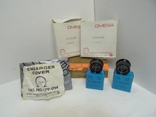 Two Omega Glassless Rapid Shift Negative Carrier and 2 lenses
