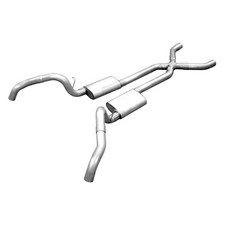 For Chevy Camaro 67-69 Exhaust System Pypes 409 Ss X-pipe Crossmember-back