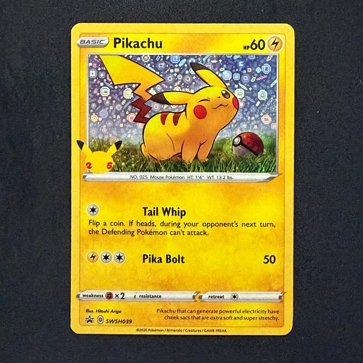 Pikachu SWSH039 SWSH: Sword & Shield Promo Cards for sale | eBay
