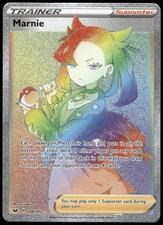 rainbow marnie pokemon card value Marnie #208 Prices | Pokemon Sword & Shield
