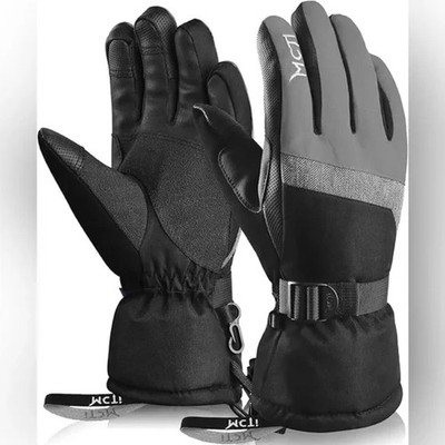 MCTi Ski Gloves Winter Waterproof Snowboard 3M Thinsulate Warm TOUCHSCREEN Med