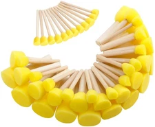 24-Pieces Paint sponges for - Assorted Size Round Sponge Brushes for Painting...