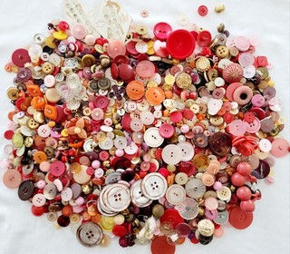 12 lbs Antique Vintage Buttons Glass Metal Bakelite Celluloid Sewing Victorian