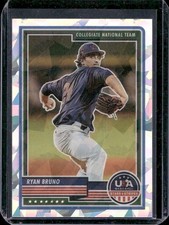 Ryan Bruno 2023 USA Stars & Stripes Crystals Prizm Cracked Ice /23