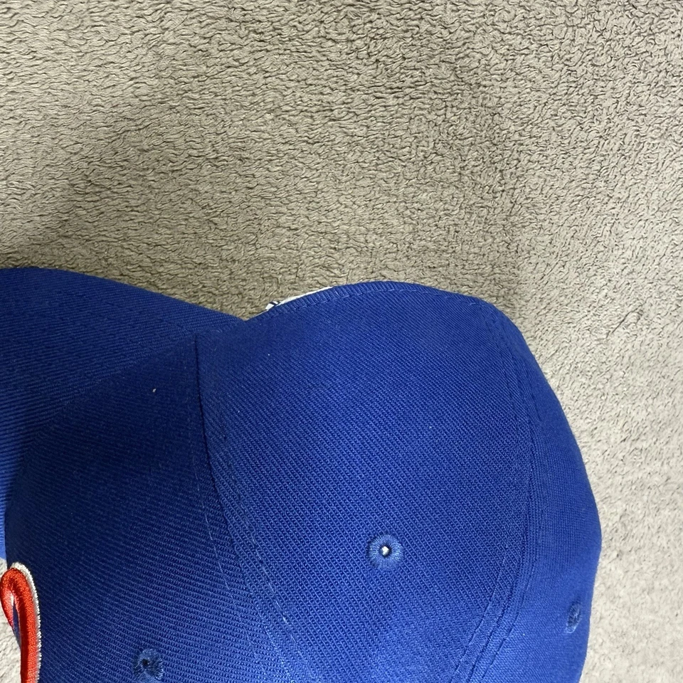 Gorra gorra Chicago Cubs para hombre talla M/L azul New Era 39thirty elástica ajustada MLB Foto 4 de 4
