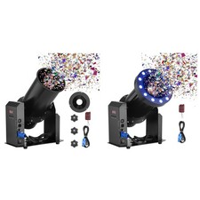 1500W Electric Confetti Cannon Launcher DMX512  Remote Control Wedding Party DJ