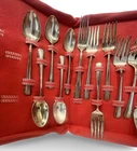 Solid 1936 Sterling Silver  International Silver Company Courtship Flatware Set