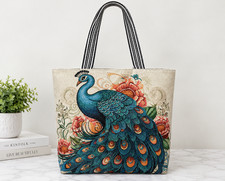 Ethnic Style Tote Bag Embroidery Shoulder Bag Retro Women Handbag