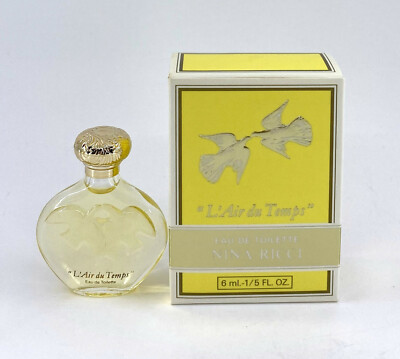 L'AIR DU TEMPS NINA RICCI EAU DE TOILETTE 6 ML 0.20 FLOZ MINIATURE