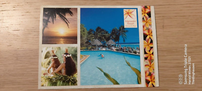 Postkarte Edgewater Resort Rarotonga Cook Islands 07.11.2004 gel_
