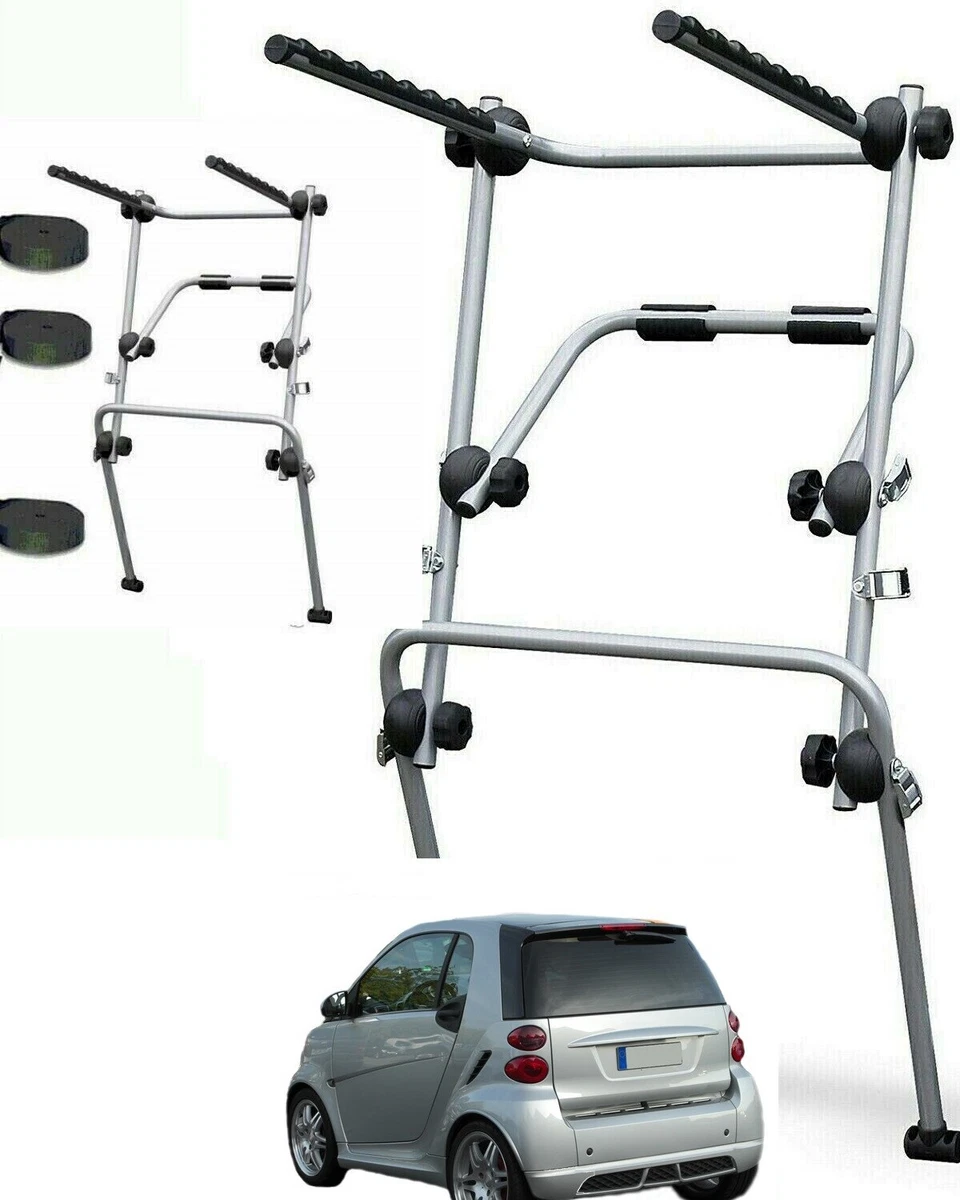 PORTABICI POSTERIORE 3 BICI PER SMART FORTWO W451 ANNO 2013 BICI