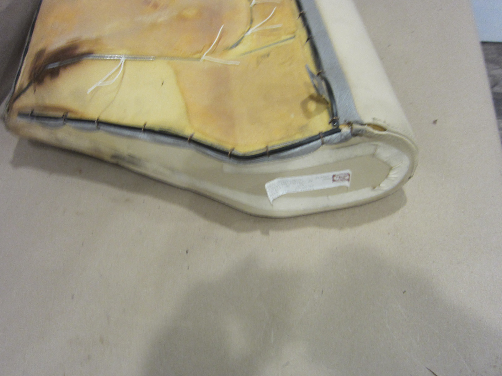 Ferrari 456 M GTA -LH Rear Seat Cushion-Creama- Part# 65472904