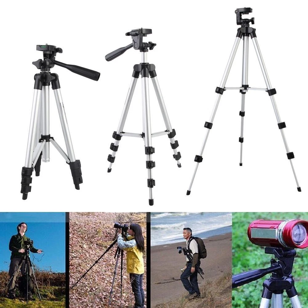 42.5in Aluminum Tripod Heavy Duty Video Filming Table Stand for