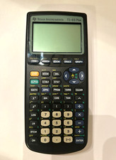 TEXAS INSTRUMENTS - TI-83 Plus Graphing Calculator - black, with cover*****