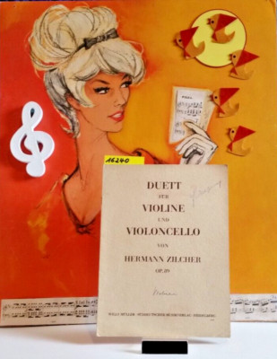 Zilcher:  ''Duett''  op. 89,  für Violine und Violoncello