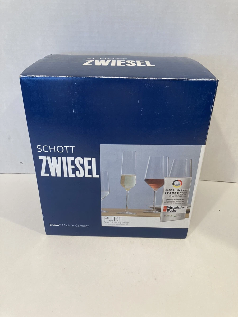 SCHOTT ZWIESEL Modo Champagne Glass (Set Of 4), Champagne Glasses With Effervescent Point, Dishwasher-Safe Tritan Crystal Glasses, Made In Germany (5.5 Ounce - View #9