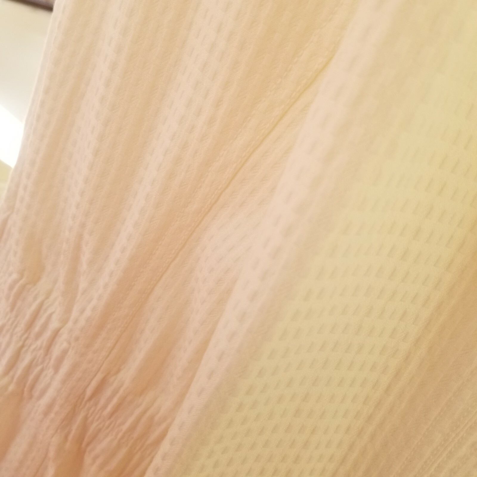 Ellen Tracy Off White Patterned Collarless Button… - image 5