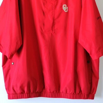FOOTJOY Chemise homme grand pull rouge à manches courtes