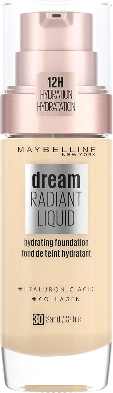 Maybelline Foundation, Dream Radiant Liquid Hydrating Foundation with