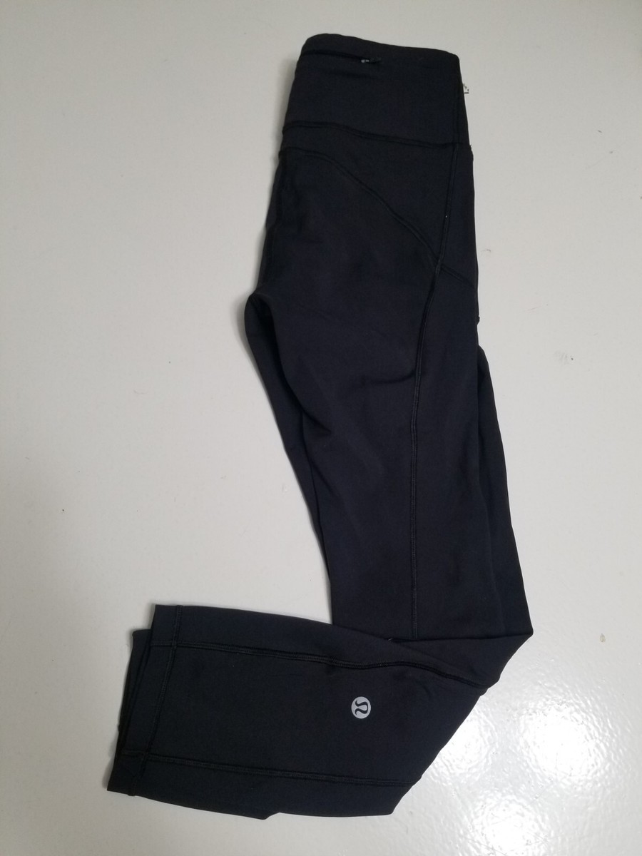 Lululemon ブラック サイズ4 Lululemon Black Final Lap 23