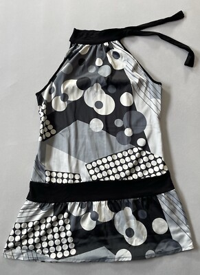 PROMOD Sommer Top XS gemustert Neckholder