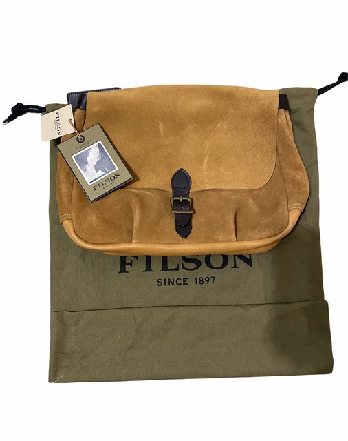 filson suede backpack