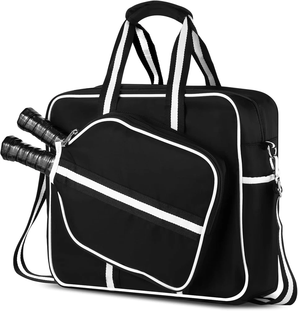 Pickleball Bag, Pickleball Bag for Women Men Crossbody Sling Pickleball Paddles