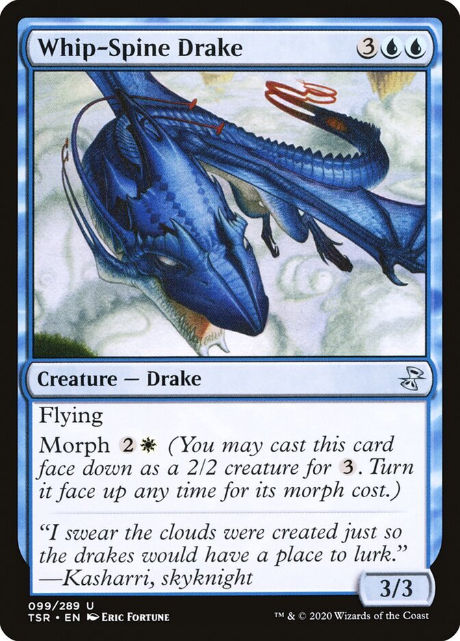 Whip-Spine Drake (099) Time Spiral Remastered TSR MTG Magic