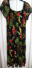 Sirenlity Women's Long Floral Maxi Dress Plus Size 2X
