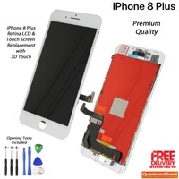 Iphone 8 Plus Retina Lcd Digitizer Touchscreen Reparatur Aaa - Weiß