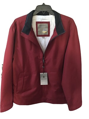 Rainforest Cardinal Mens Zip Jacket Windbreaker Membrane System Size Large NWT