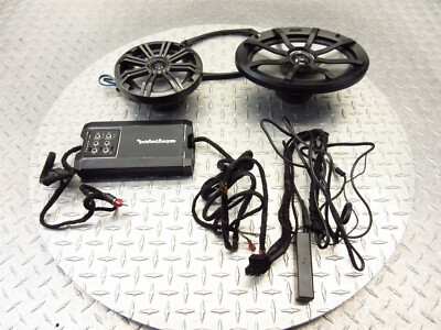 2011 11-13 Kawasaki Vulcan 1700 Vaquero VN1700 ROCKFORD FOSGATE Stereo System