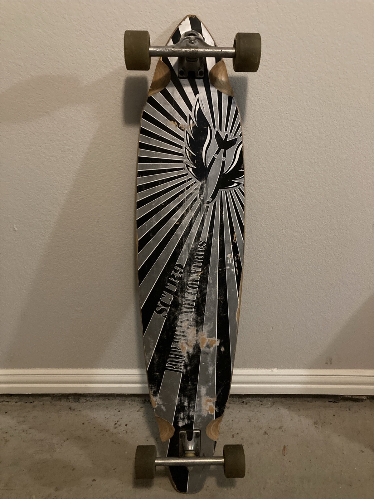 45" X 10&rdquo; Sector 9 Longboard - Bomb Hills Not Countries