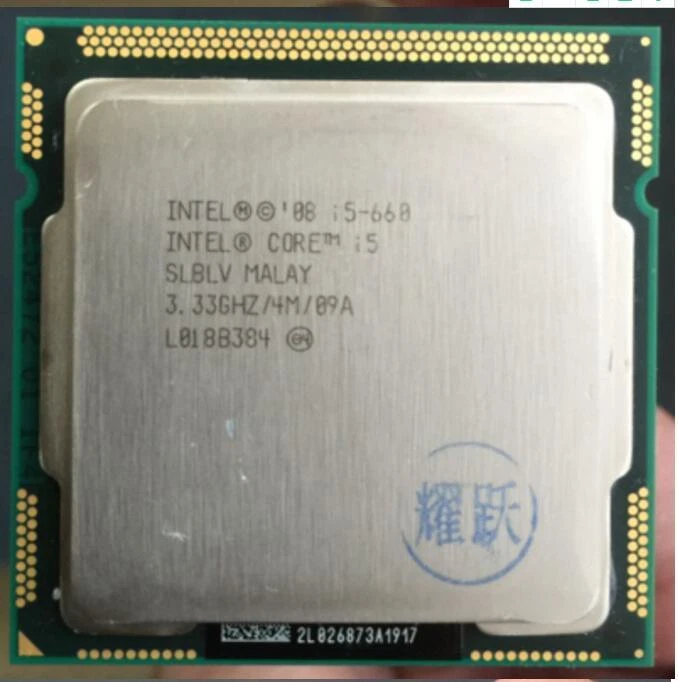 Intel Core I5-650 I5-660 I5-670 I5-680 I5-661 I5-655K LGA1156 Desktop CPU - Image 4 of 4
