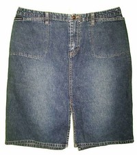 Unionbay Straight sz 9 Juniors Womens Blue Jeans Denim Skirt KT09