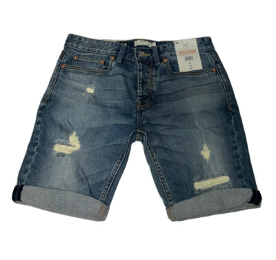 Skinny Jeans Topman Jeans Shorts Topman Ripped Skinny Denim Short