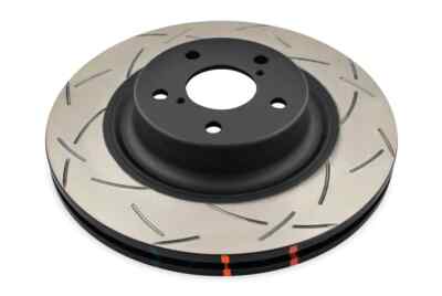 1 DBA Front 4000 T3 Slotted Brake Rotor For Subaru 2002-2014 WRX, 2013-2020 BRZ