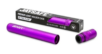 JAYSAFE  Premium cone Holder Case Hülle 127mm Rose Onyx geruchsdicht wasserdicht