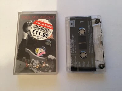 PAUL McCARTNEY all the best Parlophone TC-PMTV 1 cassette - Image 1 of 3