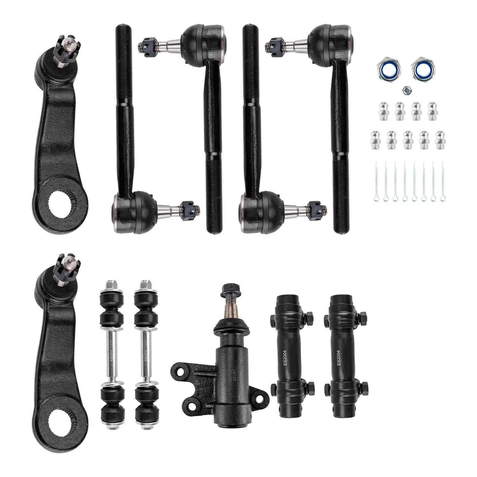 Kit completo de dirección de suspensión delantera Mevotech OG 14 PIEZAS para Chevy GMC 2x2 Foto 2 de 4