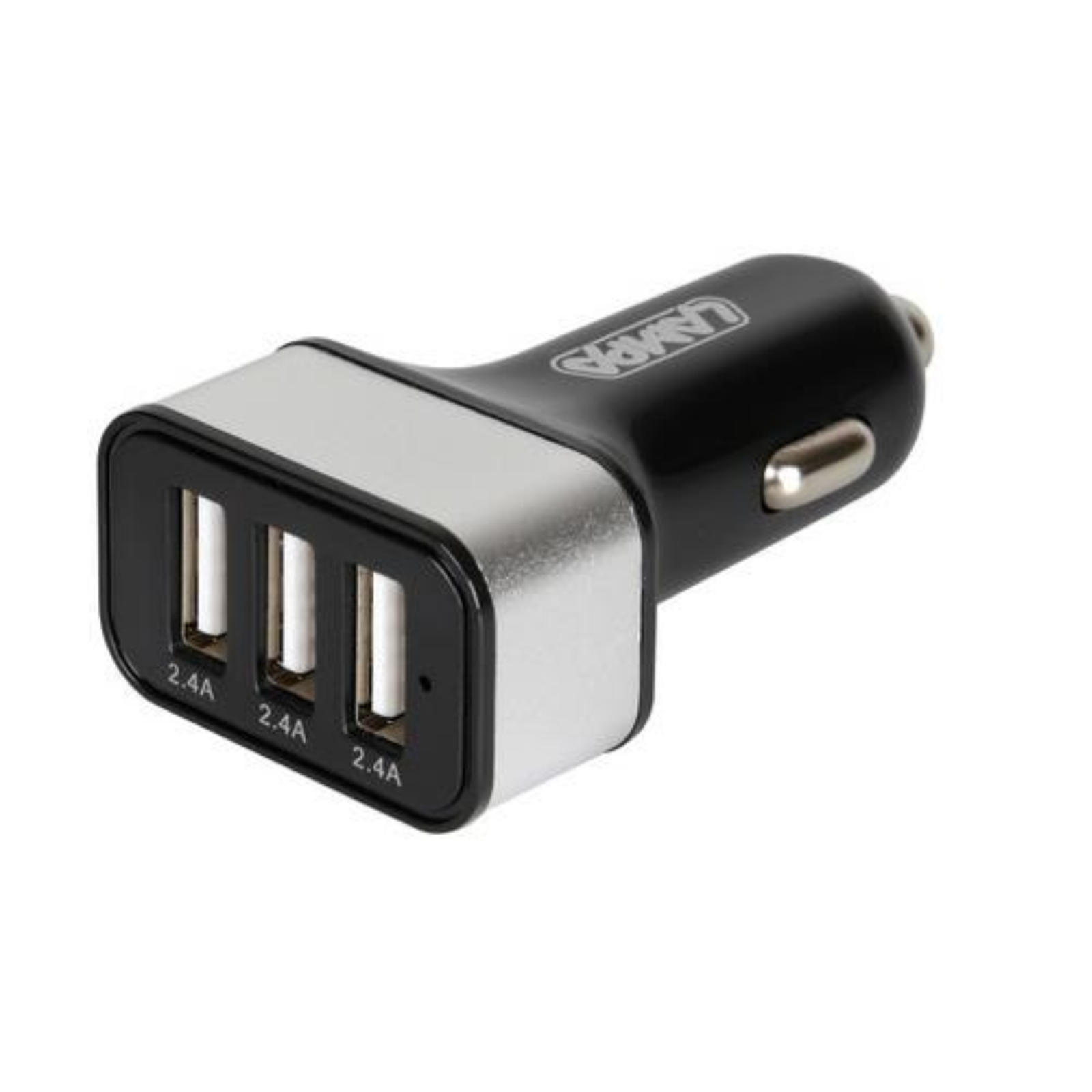 CARICA BATTERIA PER ACCENDISIGARI 3 PORTE USB - FAST CHARGE - 7200mA - 12/24V