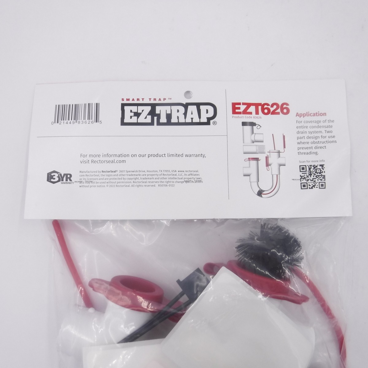 Rectorseal Ez Trap 1.5gpm 3/4