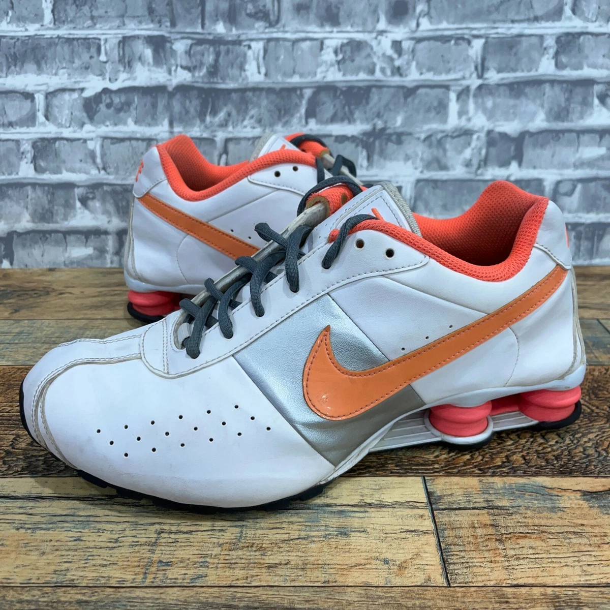 Vreemdeling Uit Uluru Nike Shox Classic II White Coral Silver Running Shoes 343907-182 Womens Size 11 | eBay Vreemdeling Uit Uluru Nike Shox Classic II White Coral Silver Running Shoes 343907-182 Womens Size 11 | eBay